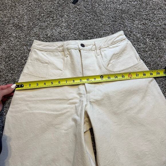 ALIYA WANEK Women's Abeo Pants Size S In Natural - Picture 7 of 12